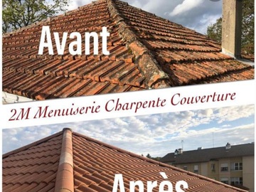 renovation charpente joue les tours